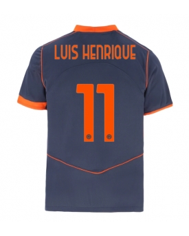 Inter Milan Luis Henrique #11 Maglia Gara Terza Repliche 2025-26 Maniche Corte